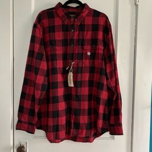 Buffalo check XL long sleeve flannel button down